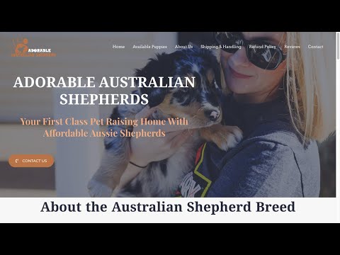 Is Adorableaustralianshepherd.com legit or a scam?