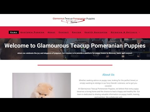 Is Glamorousteacuppompuppies.com legit or a scam?