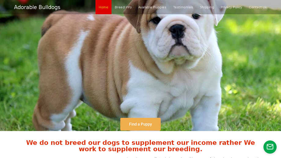 Adorablebulldogshome.com - Bulldog Puppy Scam Review