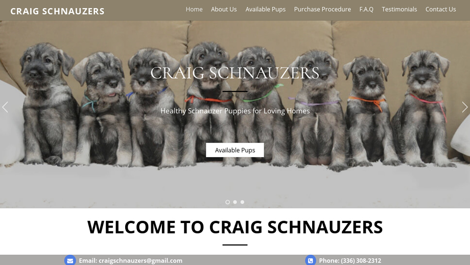 Craigschnauzers.com - Schnauzer Puppy Scam Review