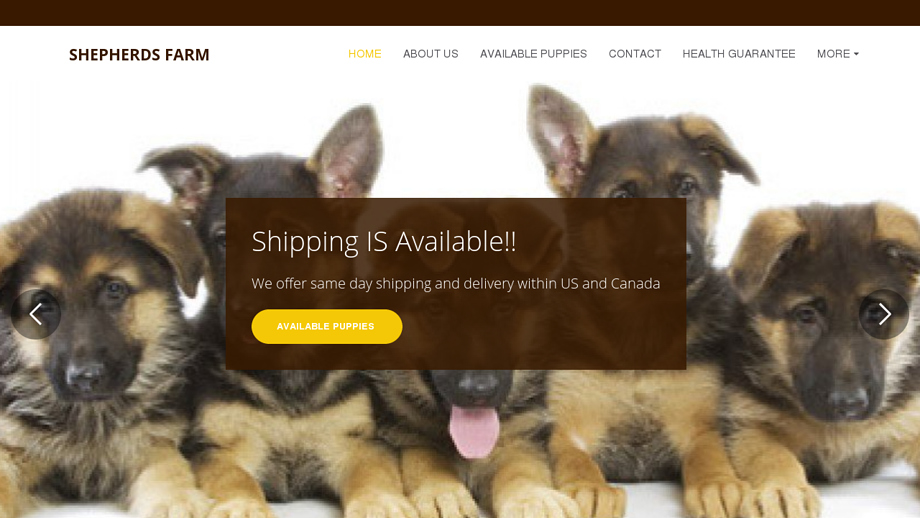 Gshepherdsfarm.com - Germanshepherd Puppy Scam Review