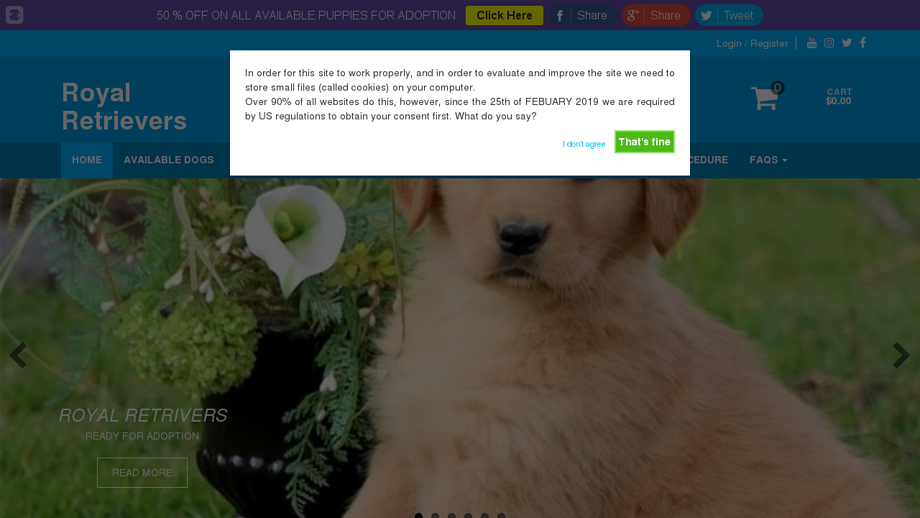 Royalretrieverdogs.com - Golden Retriever Puppy Scam Review