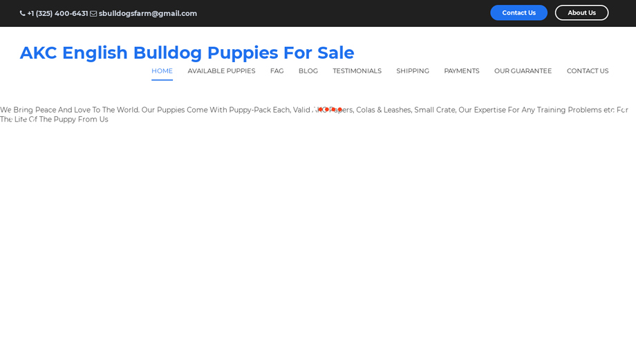 Sbulldogsfarm.com - English Bulldog Puppy Scam Review