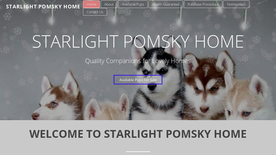 Starlightpomskyhome.com - Pomeranian Puppy Scam Review