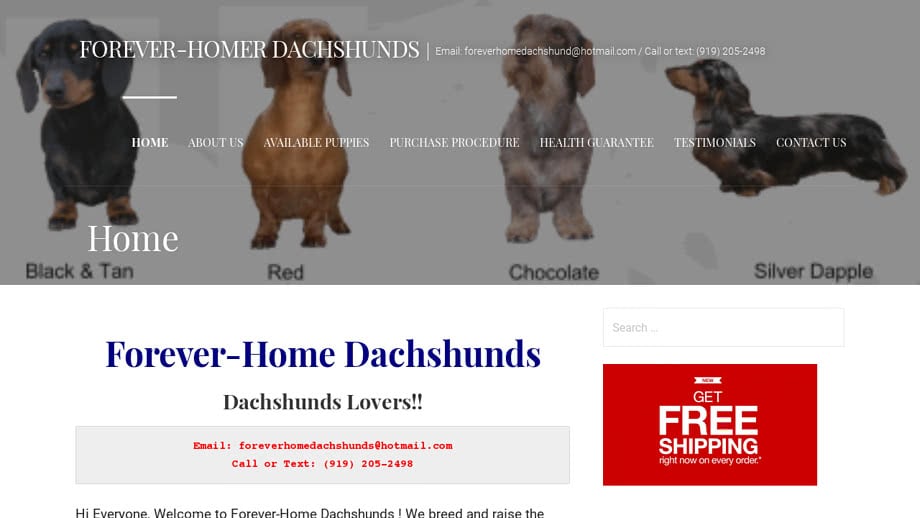 Foreverhomedachshund.com - Dachshund Puppy Scam Review