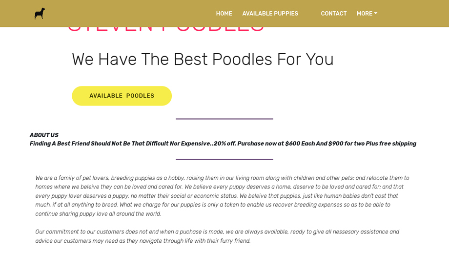 Pooodlebabies.us - Poodle Puppy Scam Review