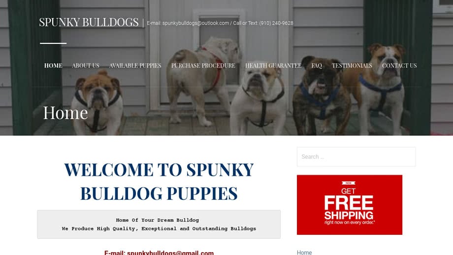 Spunkybulldogs.com - Bulldog Puppy Scam Review