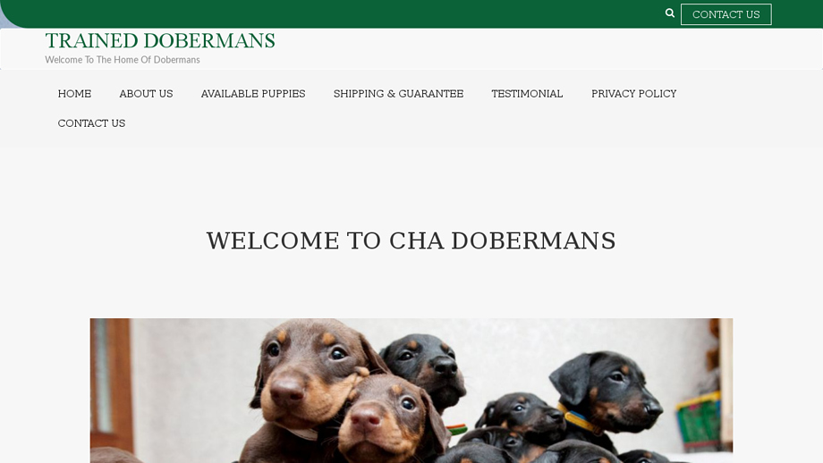 Trainedobermans.com - Doberman Pinscher Puppy Scam Review