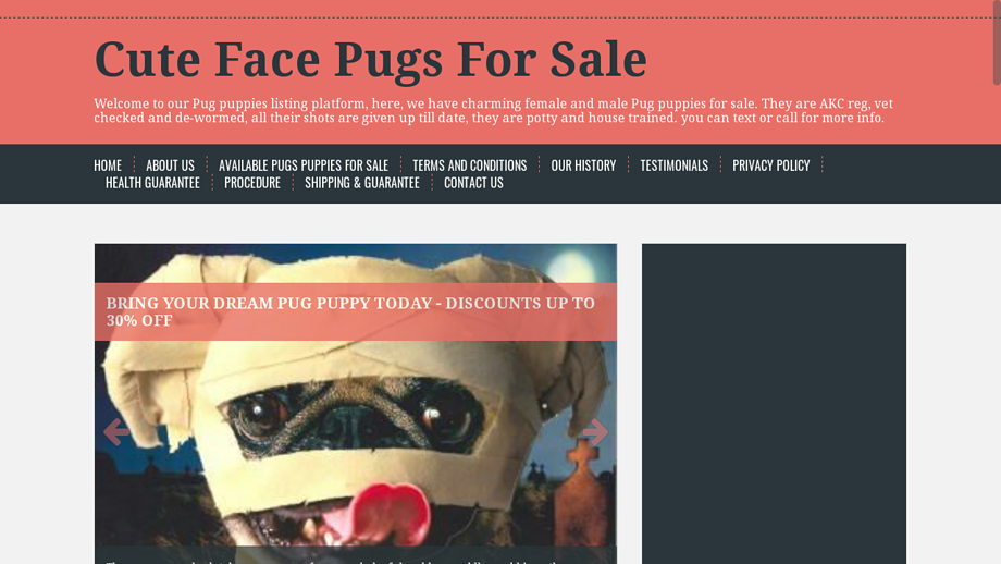 Cutefacepugsforsale.com - Pug Puppy Scam Review