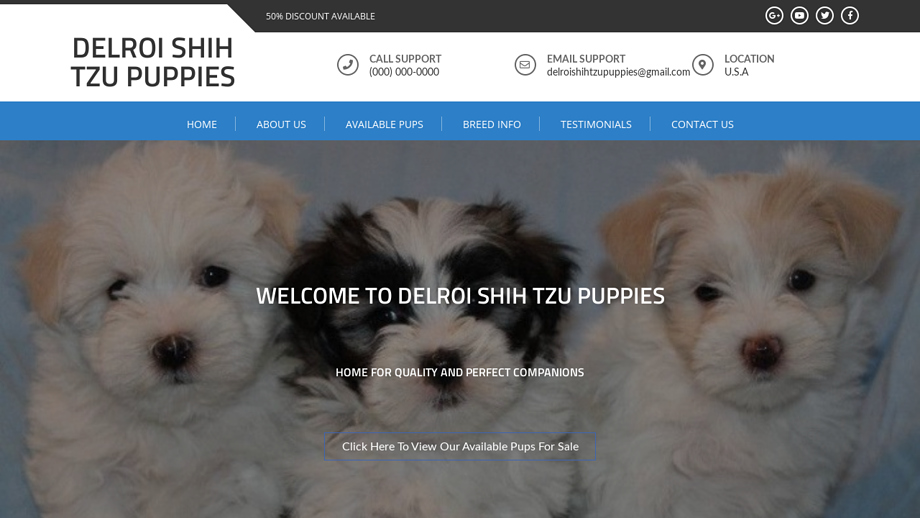 Delroishihtzupuppies.com - Shihtzu Puppy Scam Review