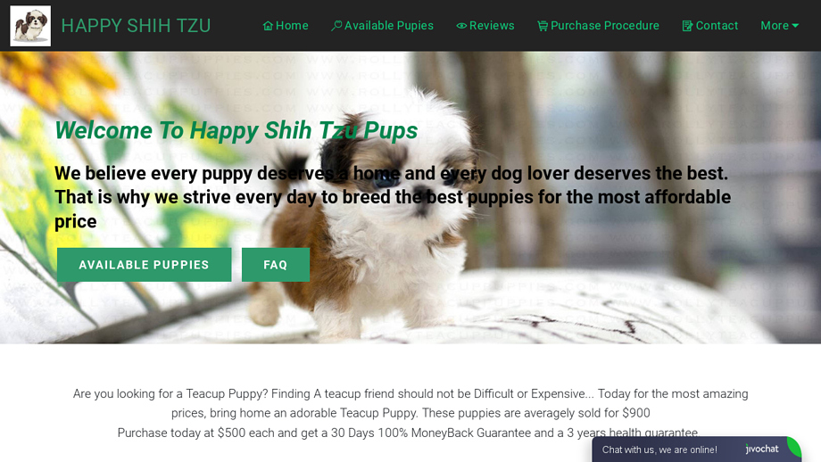 Happyshihtzupuppies.com - Shihtzu Puppy Scam Review