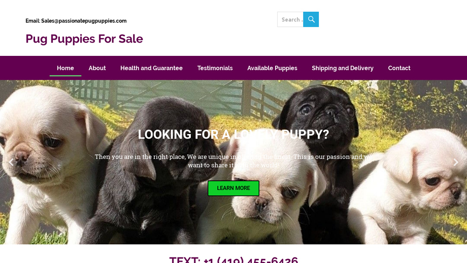 Passionatepugpuppies.com - Pug Puppy Scam Review