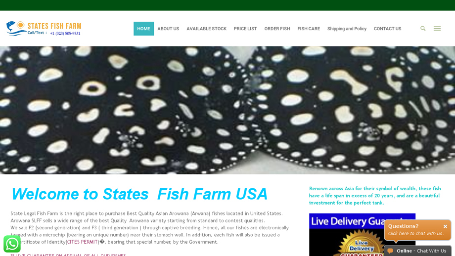 Statelegalfishfarm.com - Arowana Puppy Scam Review