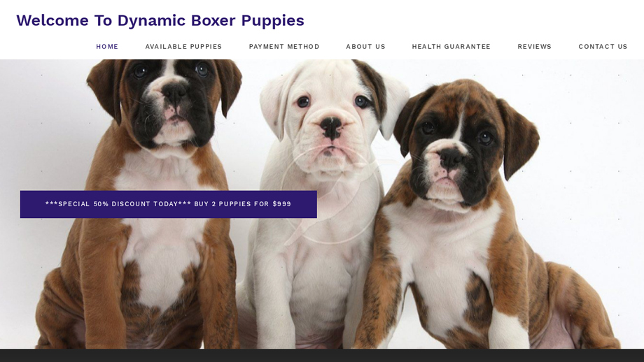 Dynamicpuppies.com - Boxer Puppy Scam Review