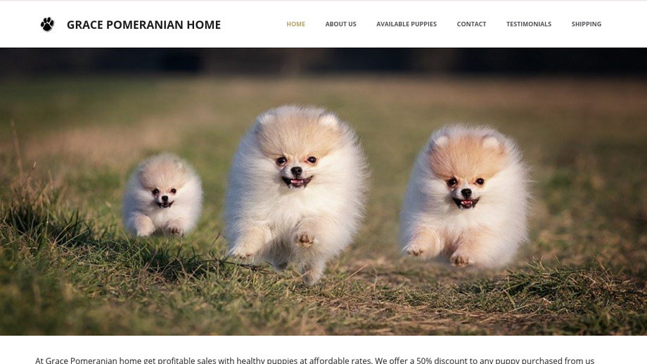 Gracepomeranian.net - Pomeranian Puppy Scam Review