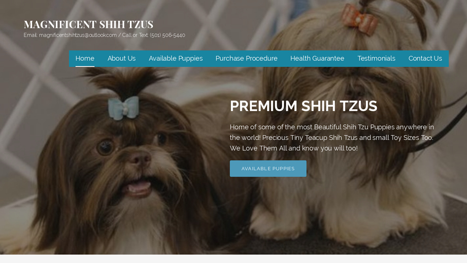 Magnificentshihtzus.com - Shihtzu Puppy Scam Review