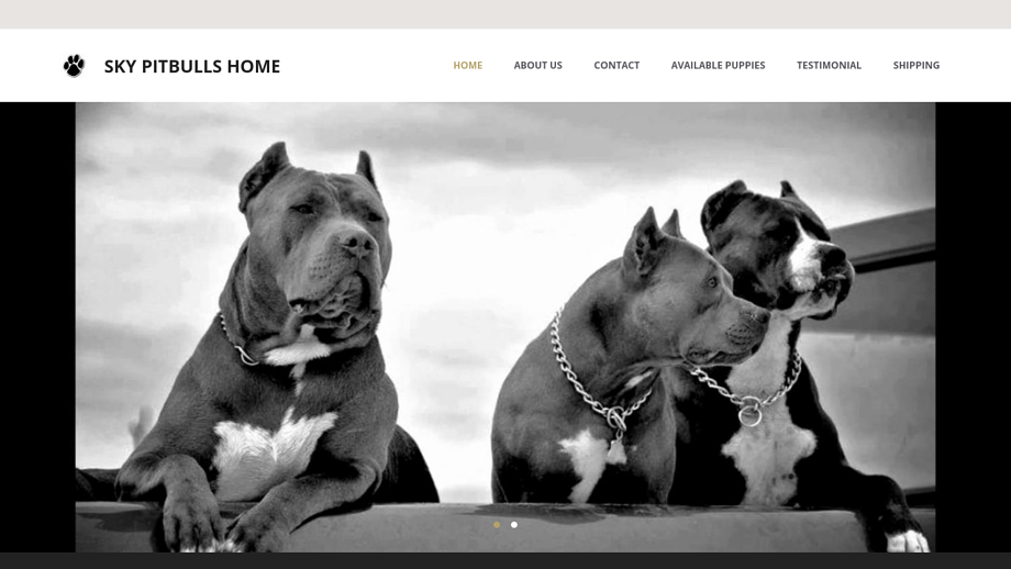 Skypitbullhome.com - Pit Bull Puppy Scam Review