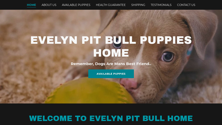 Evelynpitbullhome.com - Pit Bull Puppy Scam Review