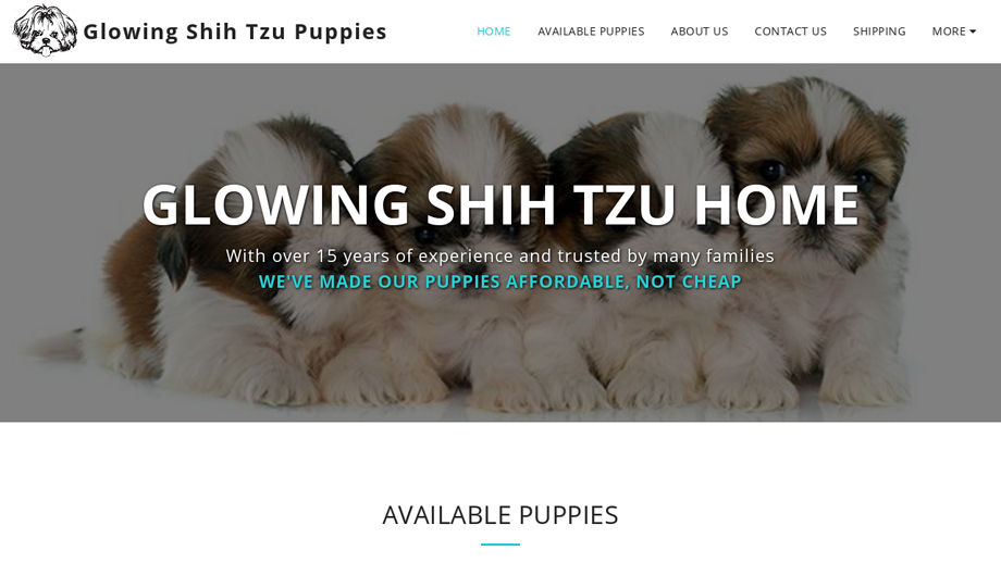 Glowingshihtzu.com - Shihtzu Puppy Scam Review