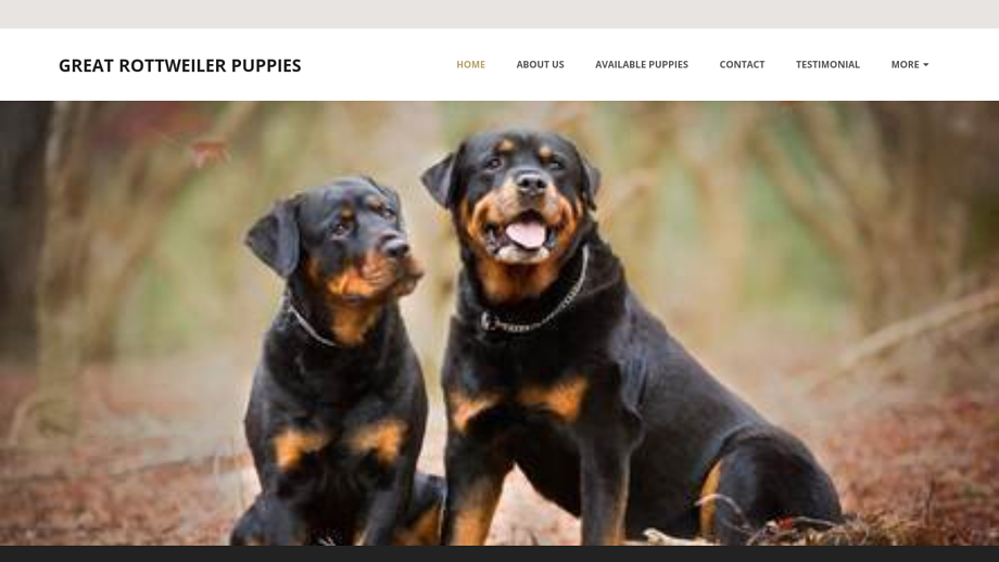 Greatrottweilerpuppies.com - Rottweiler Puppy Scam Review