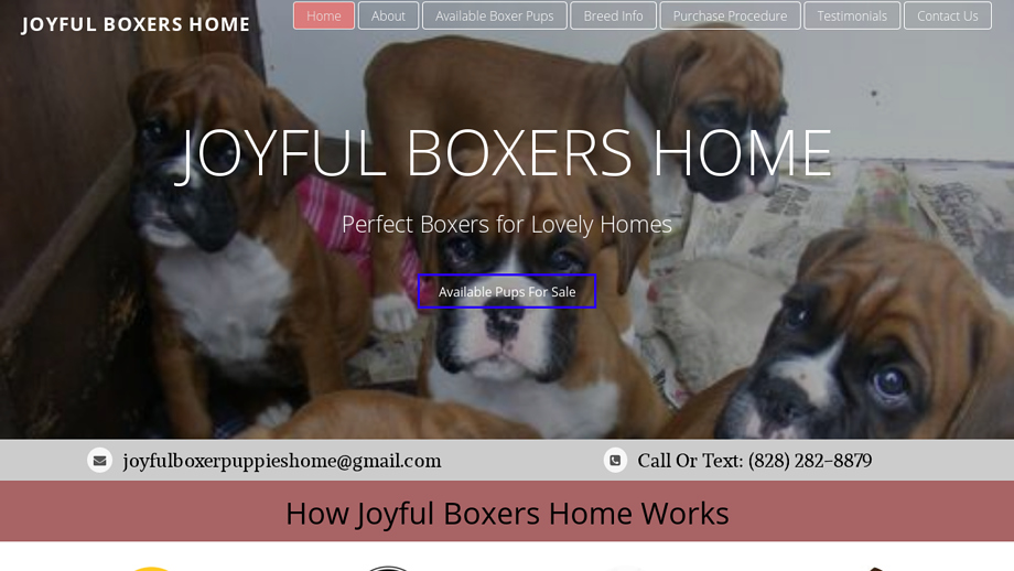 Joyfulboxershome.com - Boxer Puppy Scam Review