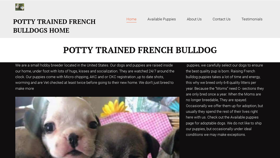 Pottytrainedfrenchieshome.com - French Bulldog Puppy Scam Review