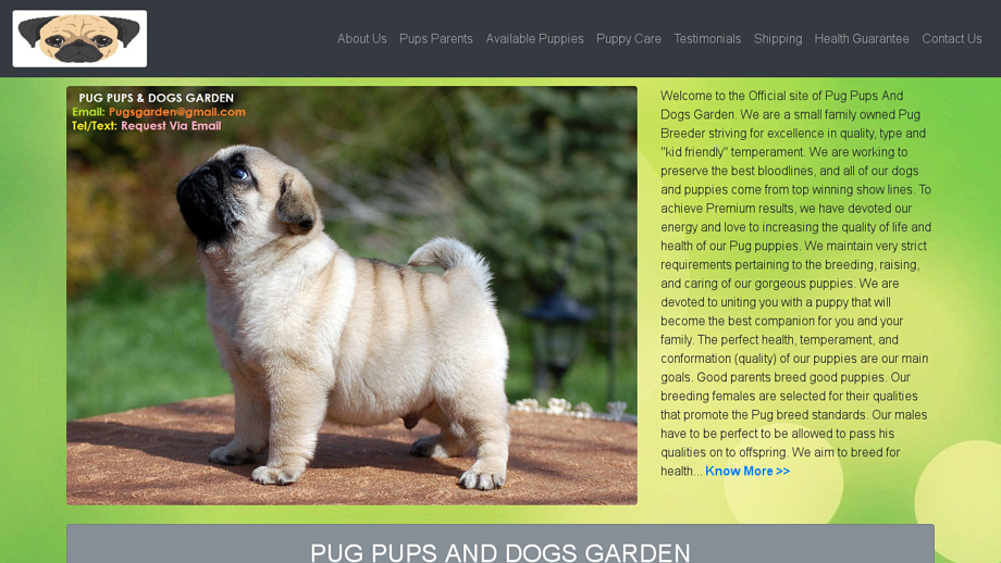 Pugsgarden.com - Pug Puppy Scam Review