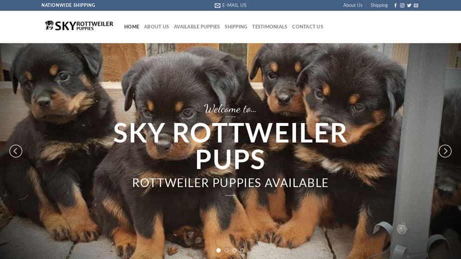 Skyrottweilerpups.com - Rottweiler Puppy Scam Review