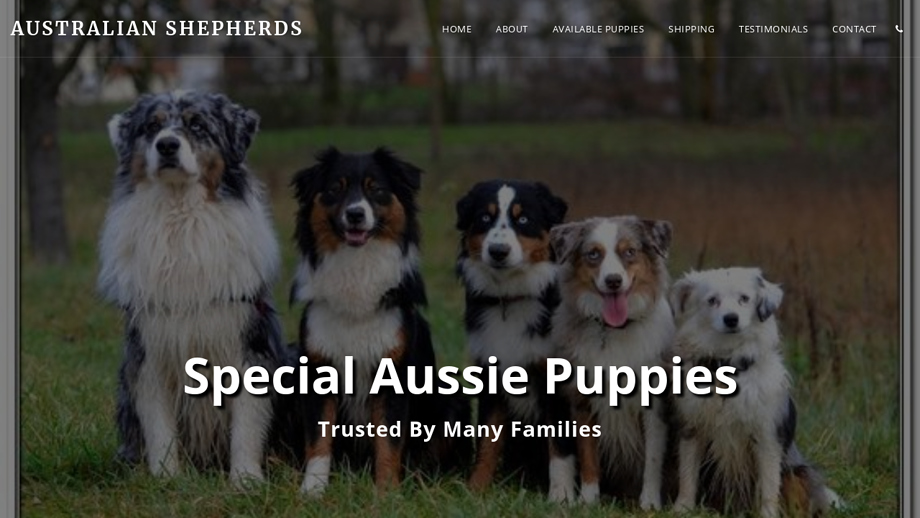 Specialaussie.com - Australian Shepherd Puppy Scam Review