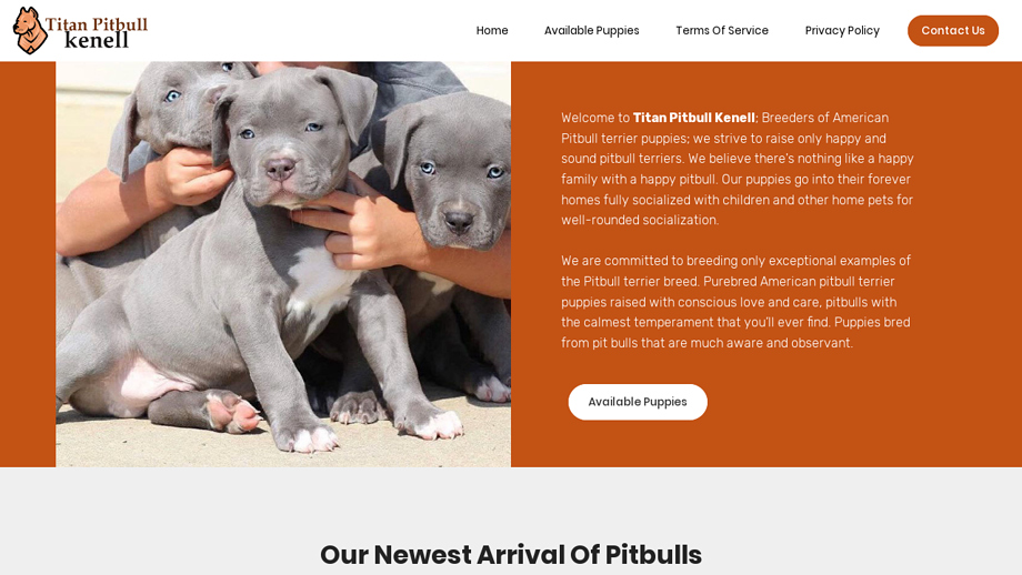 Titanpitbullkenell.com - Pit Bull Puppy Scam Review