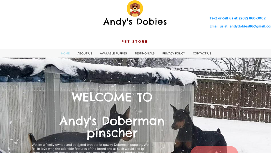 Andydobermanpinscher.com - Doberman Pinscher Puppy Scam Review