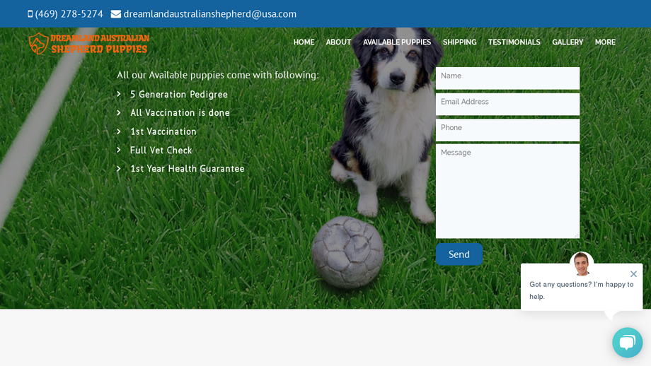 Dreamlandaustralianshepherd.com - Germanshepherd Puppy Scam Review