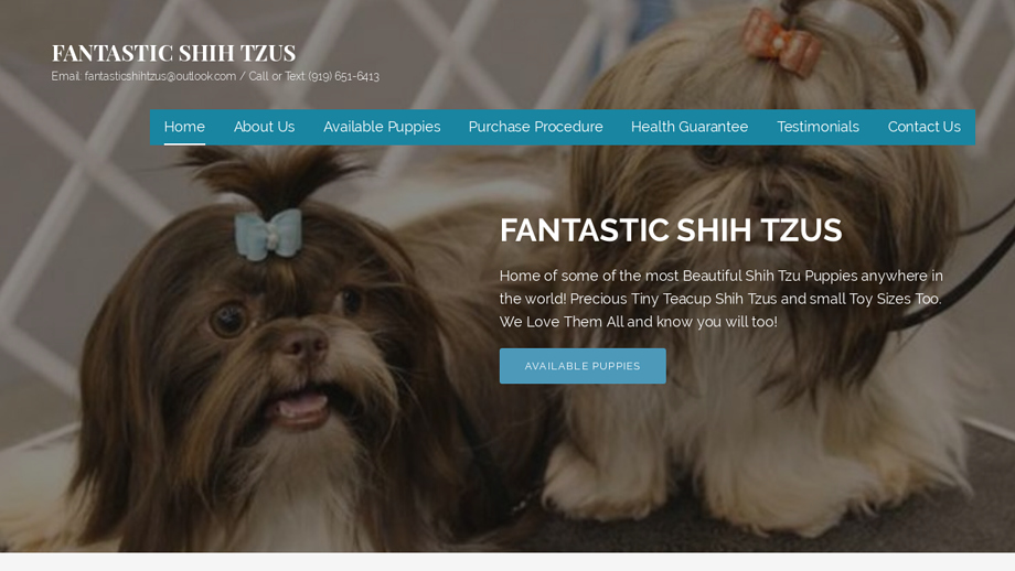 Fantasticshihtzus.com - Shihtzu Puppy Scam Review