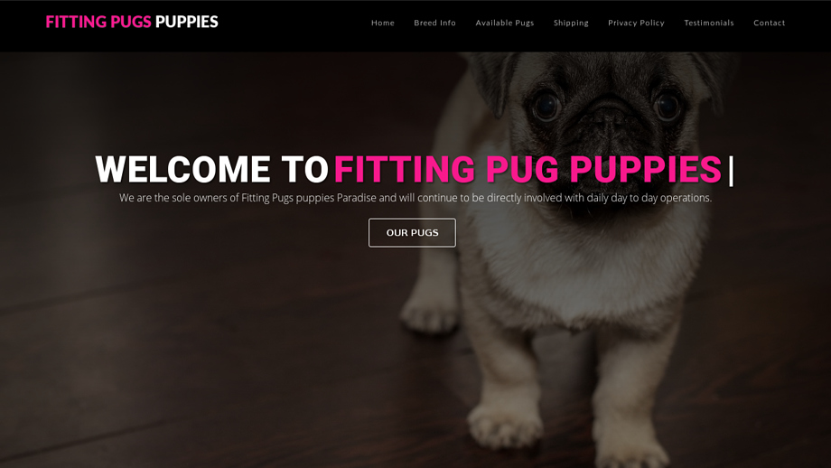 Fittingpugshome.com - Pug Puppy Scam Review