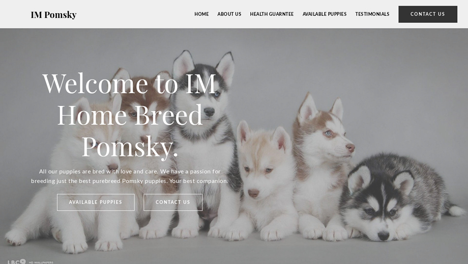 Imhomebreedpomsky.com - Husky Puppy Scam Review