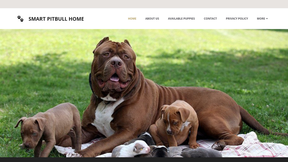 Smartpitbullhome.com - Pit Bull Puppy Scam Review