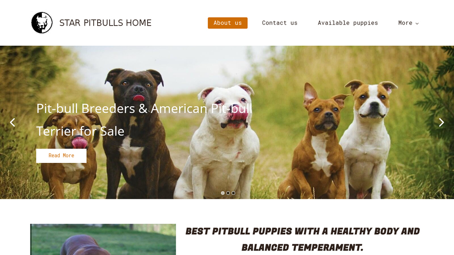 Starpittbullpuppies.com - Pit Bull Puppy Scam Review