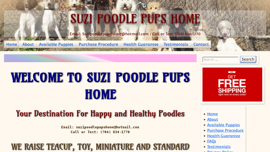 Suzipoodlepupshome.com - Poodle Puppy Scam Review