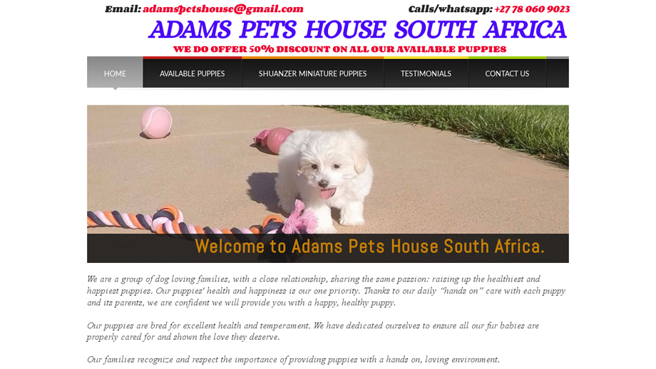 Adamspetshouse.com - Yorkshire Terrier Puppy Scam Review