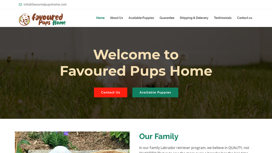 Favouredpupshome.com - Labrador Puppy Scam Review