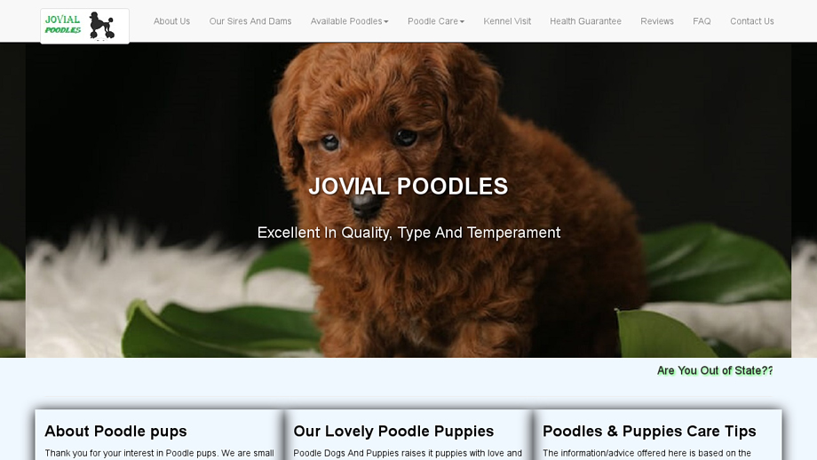 Jovialpoodles.com - Poodle Puppy Scam Review