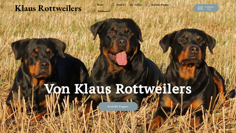 Klausrottweilers.com - Rottweiler Puppy Scam Review