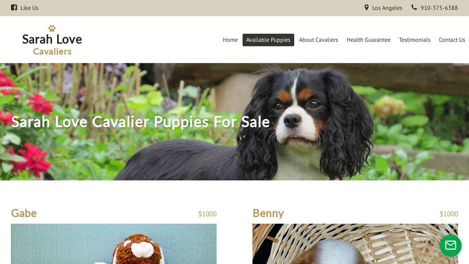 Sarahlovecavalierkingcharlesspaniels.com - Cavalier King Charles Spaniel Puppy Scam Review