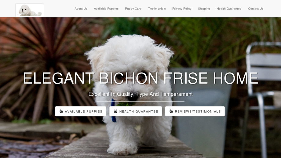 Elegantbichonfrisehome.com - Bichon Frise Puppy Scam Review