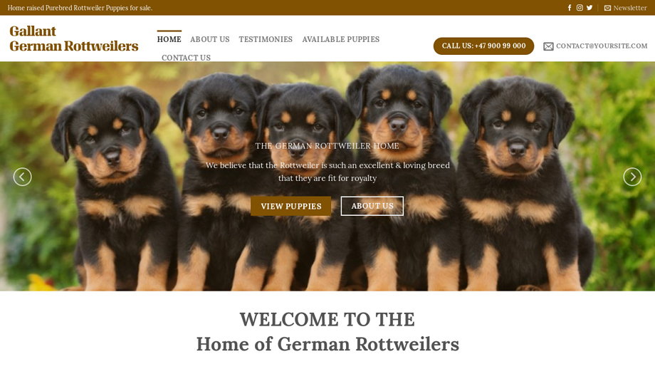 Gallantgermanrottypups.com - Germanshepherd Puppy Scam Review