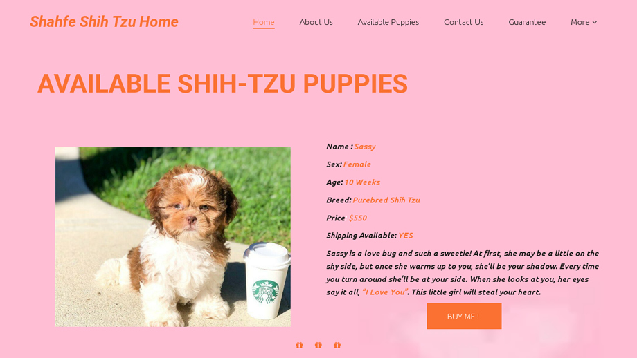 Shafehomeshihtzu.net - Shihtzu Puppy Scam Review