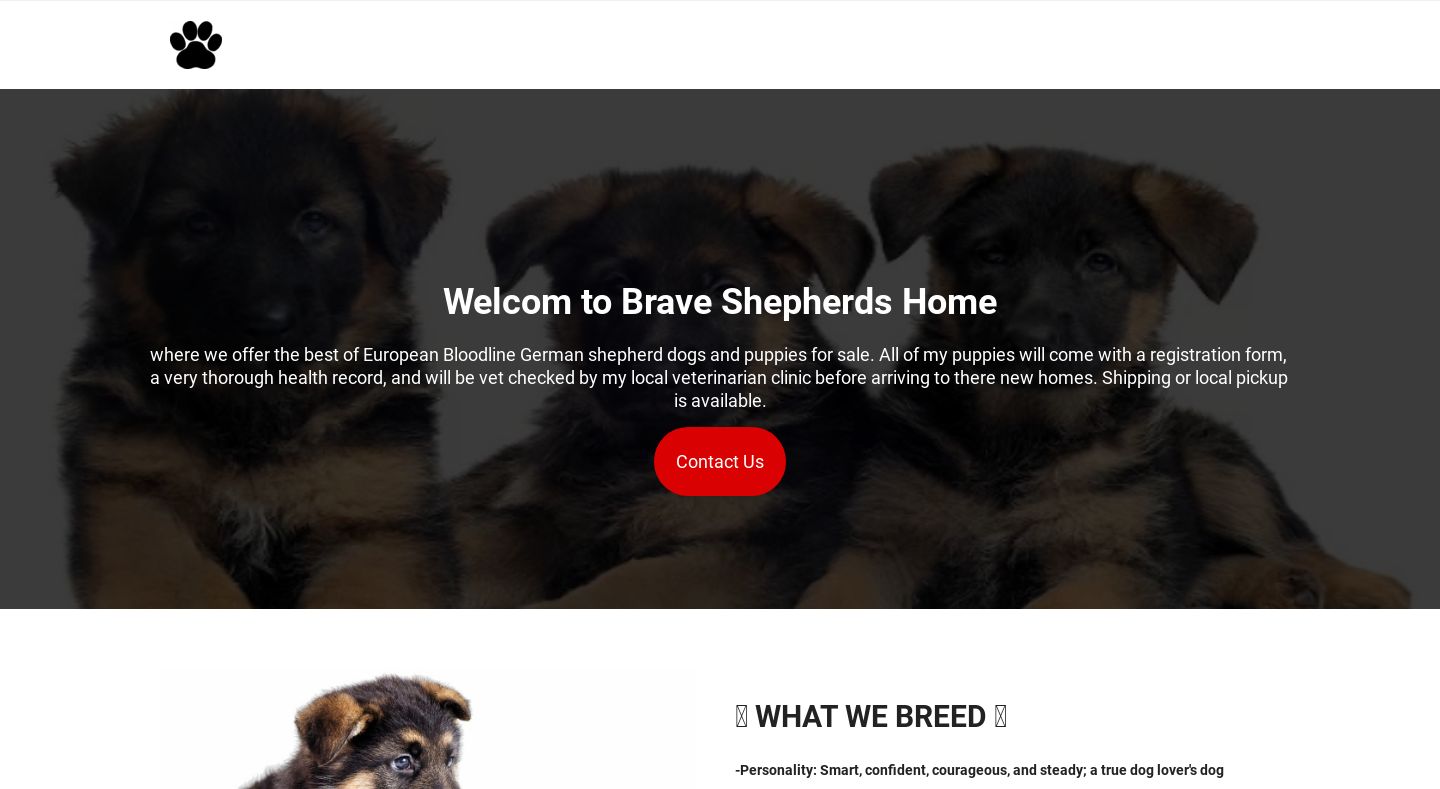 Braveshepherdhome.com - Germanshepherd Puppy Scam Review