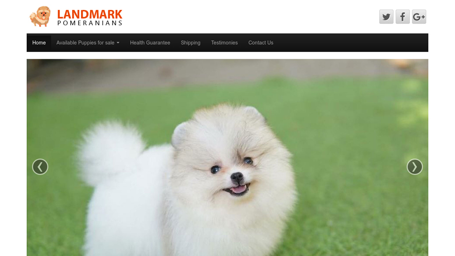 Landmarkpomeranians.com - Pomeranian Puppy Scam Review