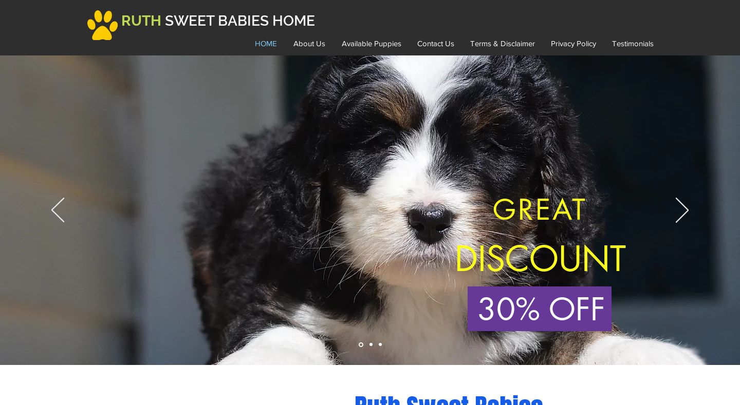 Ruthsweetbabies.com - Bernedoodle Puppy Scam Review