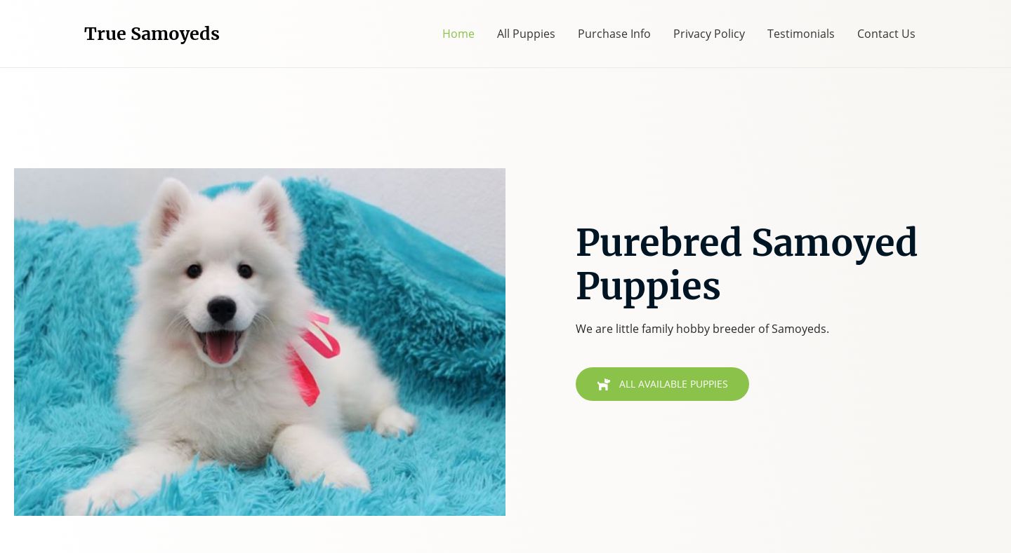 Truesamoyeds.com - Samoyed Puppy Scam Review